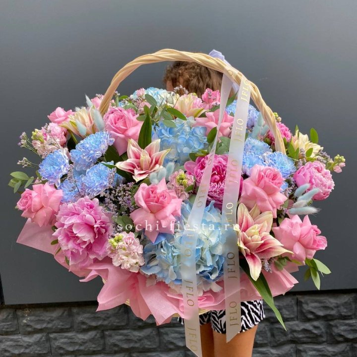 Яркая корзина "Летнее настроение" в Новокузнецке