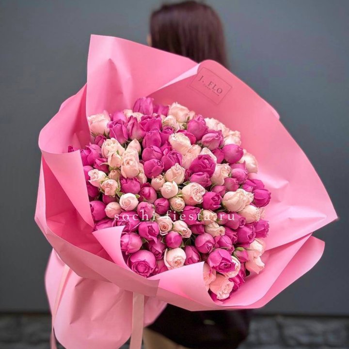 51 кустовая роза  в Новокузнецке