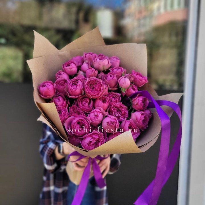 Букет с Мисти бабблс  в Новокузнецке