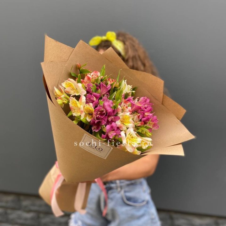 Альстромерии в крафте в Новокузнецке