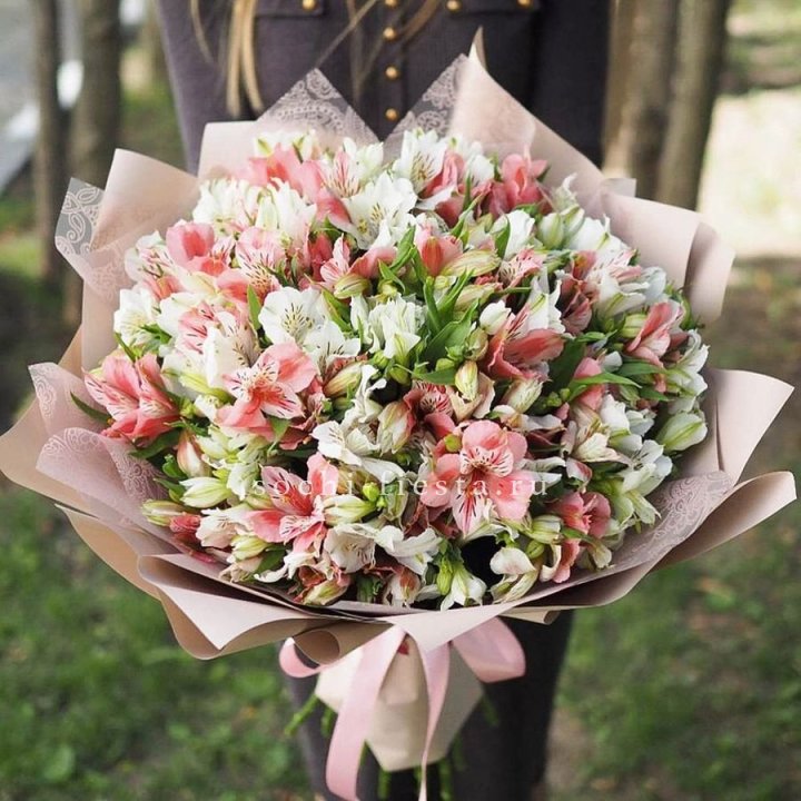 Букет альстромерий "ВАУ" в Новокузнецке