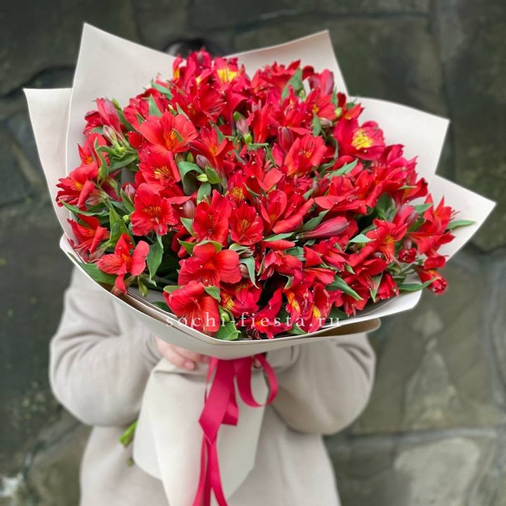 51 альстромерия в Новокузнецке