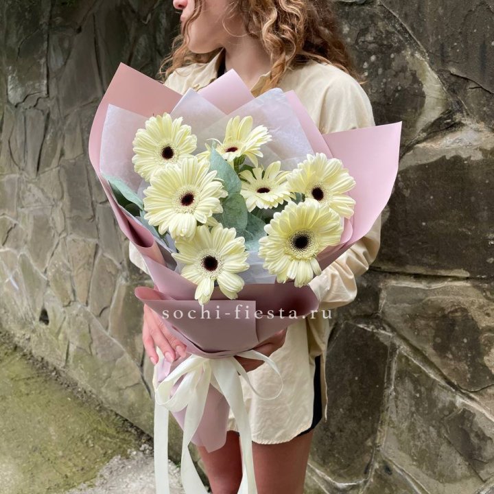 Букет голландских гербер  в Новокузнецке