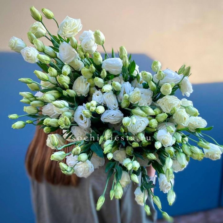 Охапка эустомы в Новокузнецке