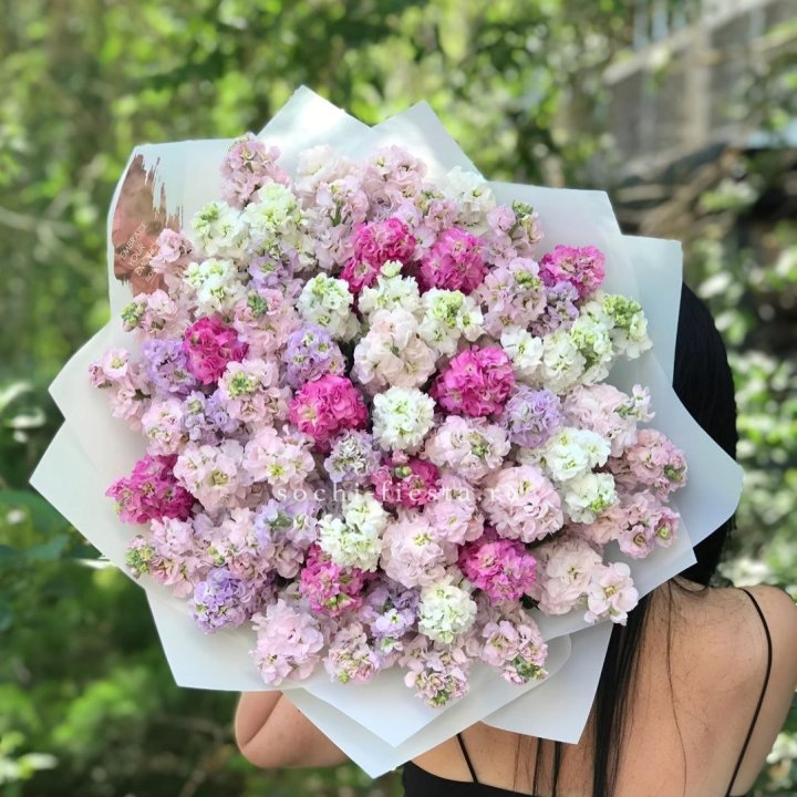 Букет ароматной маттиоллы №3 в Новокузнецке