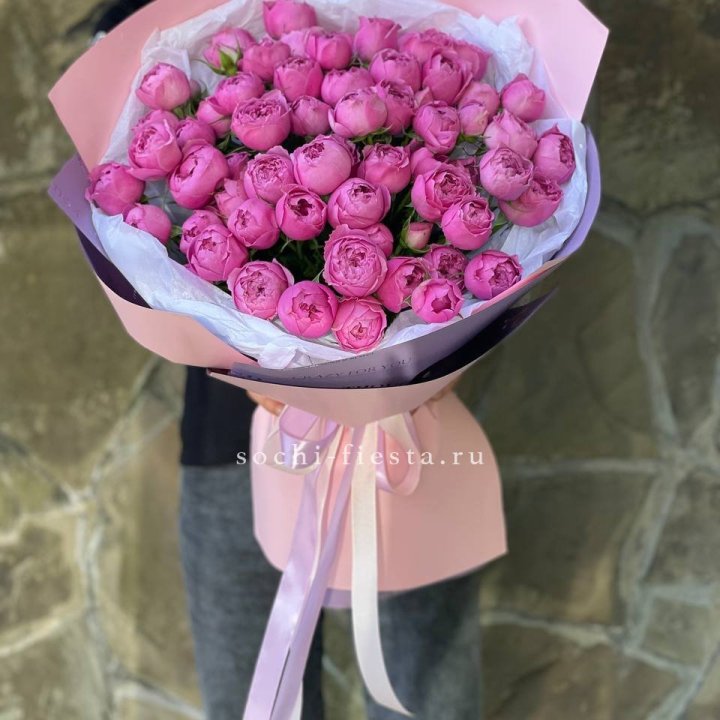 Букет "Пионки" в Новокузнецке