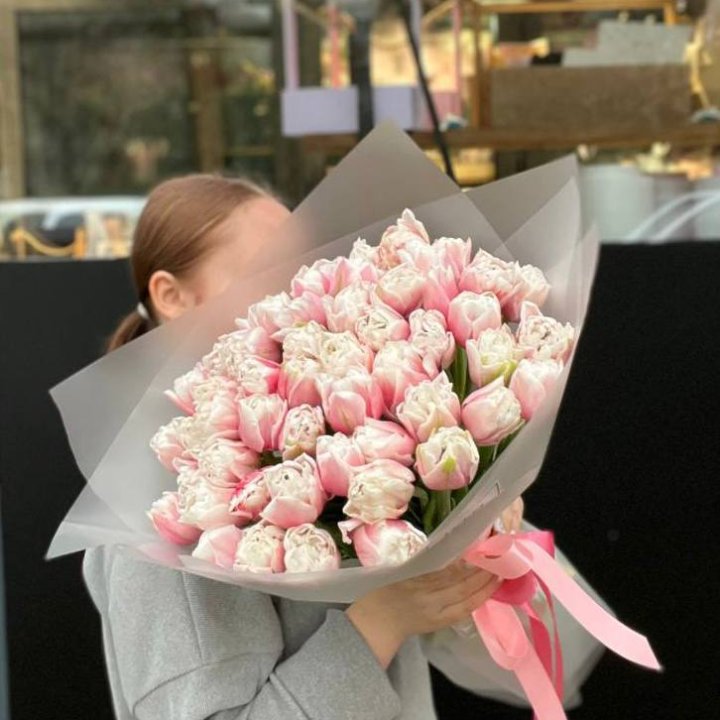 51 нежный тюльпан в Новокузнецке