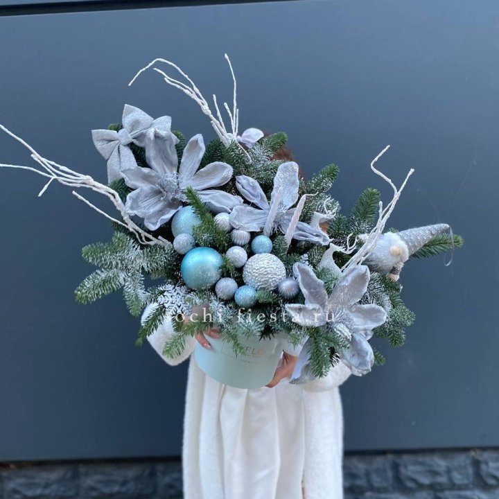 Композиция "Снежный цветок" в Новокузнецке