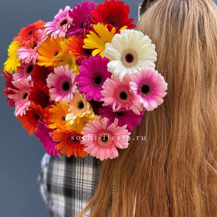 Охапка гербер  в Новокузнецке