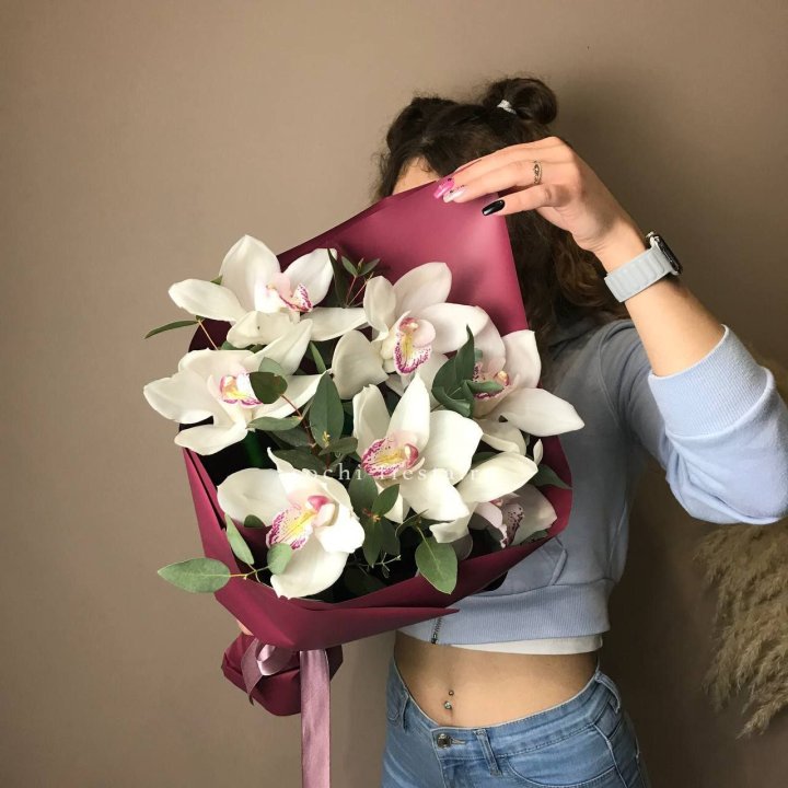 Букет орхидей №1 в Новокузнецке
