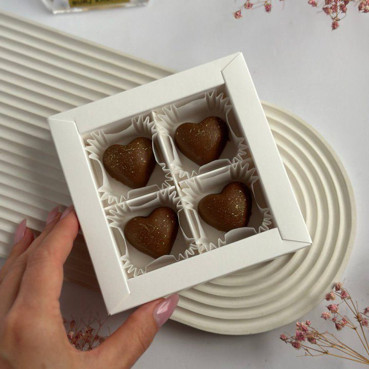 Бельгийский шоколад сердца в Новокузнецке