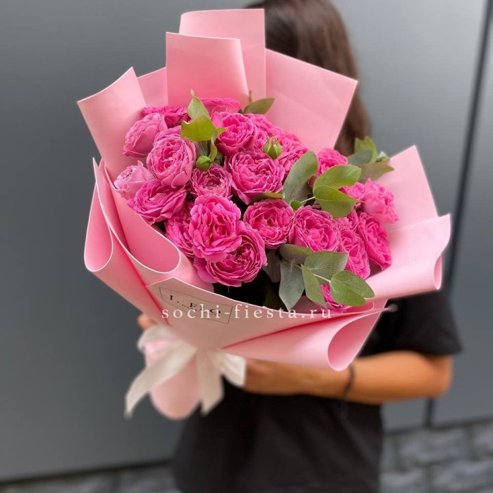 Пионовидные розы мисти баблс N.2 в Новокузнецке