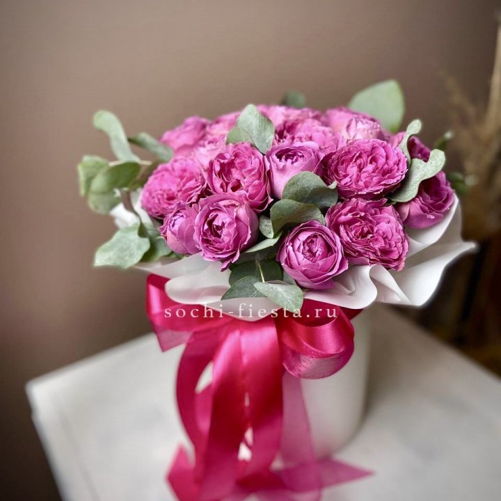 Розы Мисти баблс 7 веточек в Новокузнецке