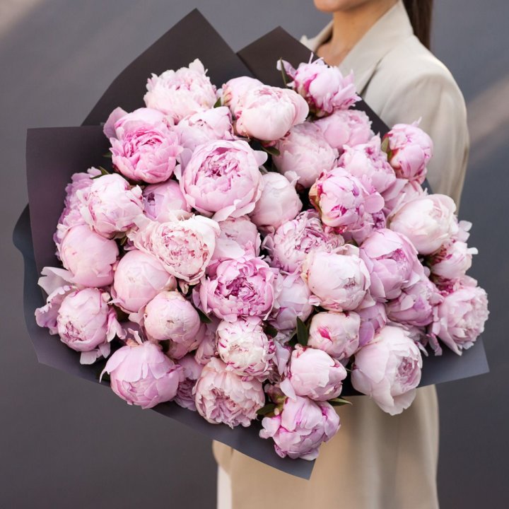 Пионы охапка в Новокузнецке