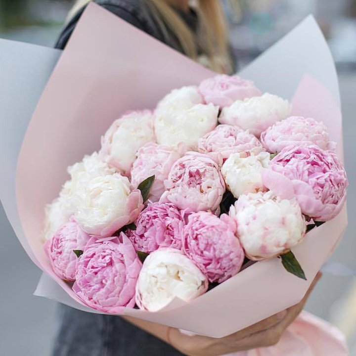 Букет пионов "Бутоника" в Новокузнецке