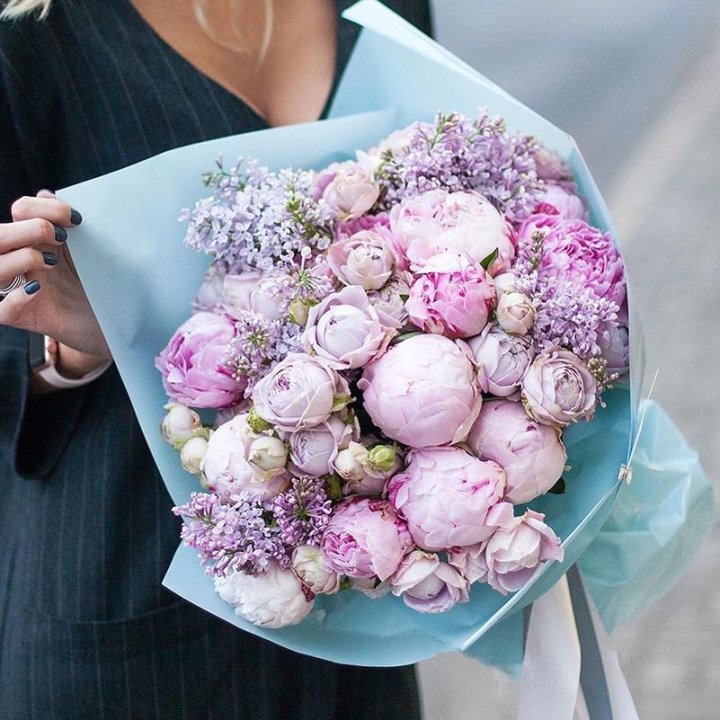 Букет "Блю логан" в Новокузнецке