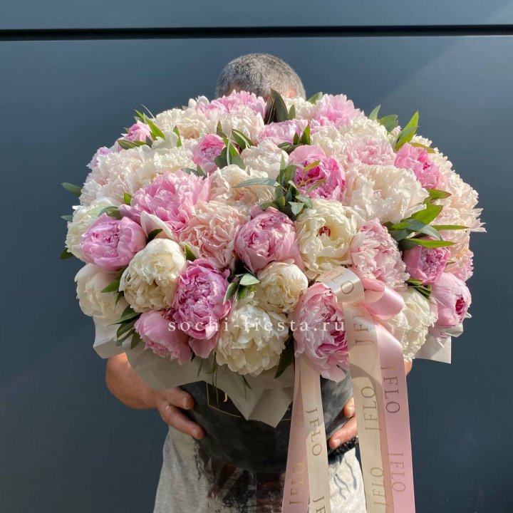 51 пионов в боксе в Новокузнецке