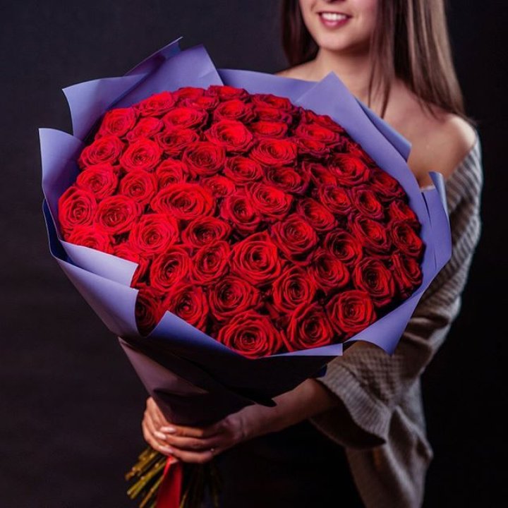 71 красная роза в Новокузнецке