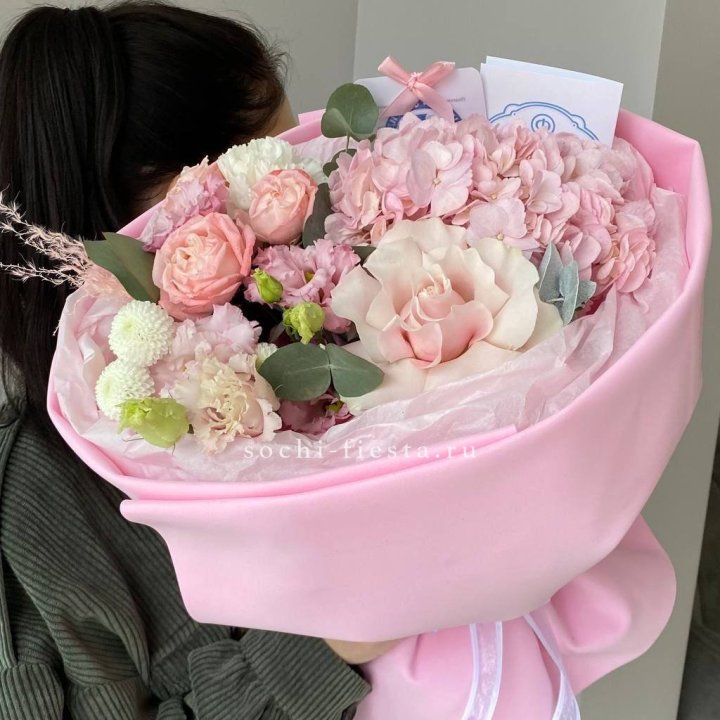 Авторский букет "Пинки" в Новокузнецке