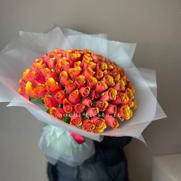 101 кенийская огненная роза  в Новокузнецке