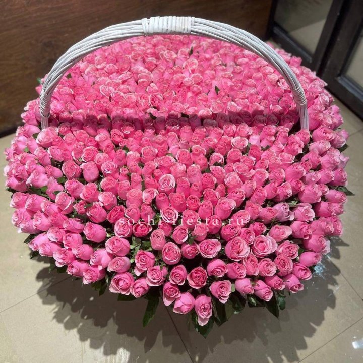 501 розовая роза в Новокузнецке