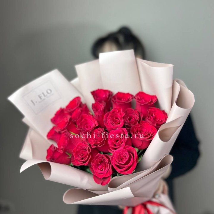 21 красная роза  в Новокузнецке