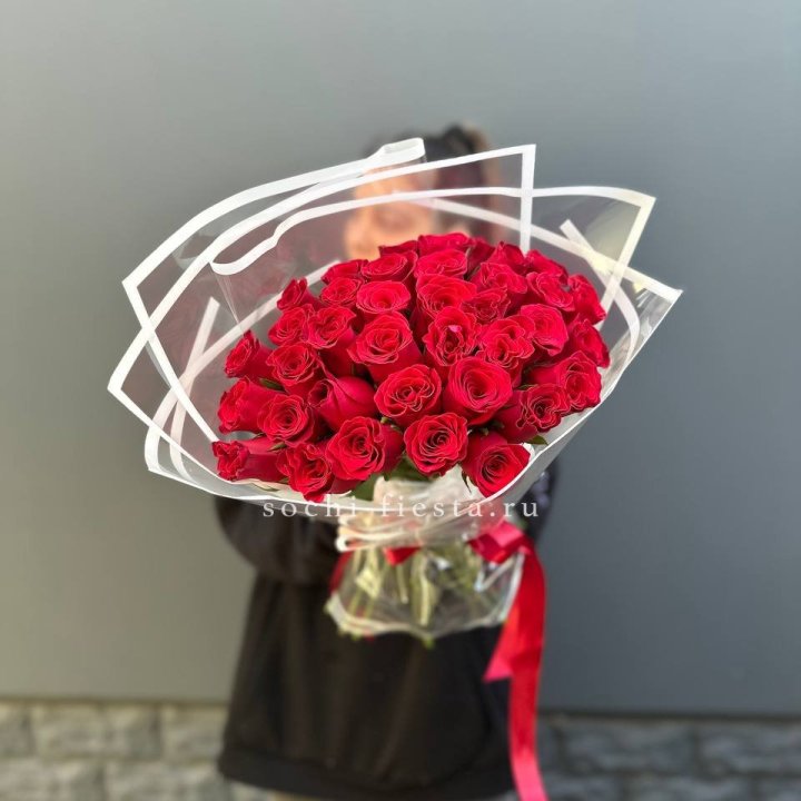 31 красная роза в Новокузнецке