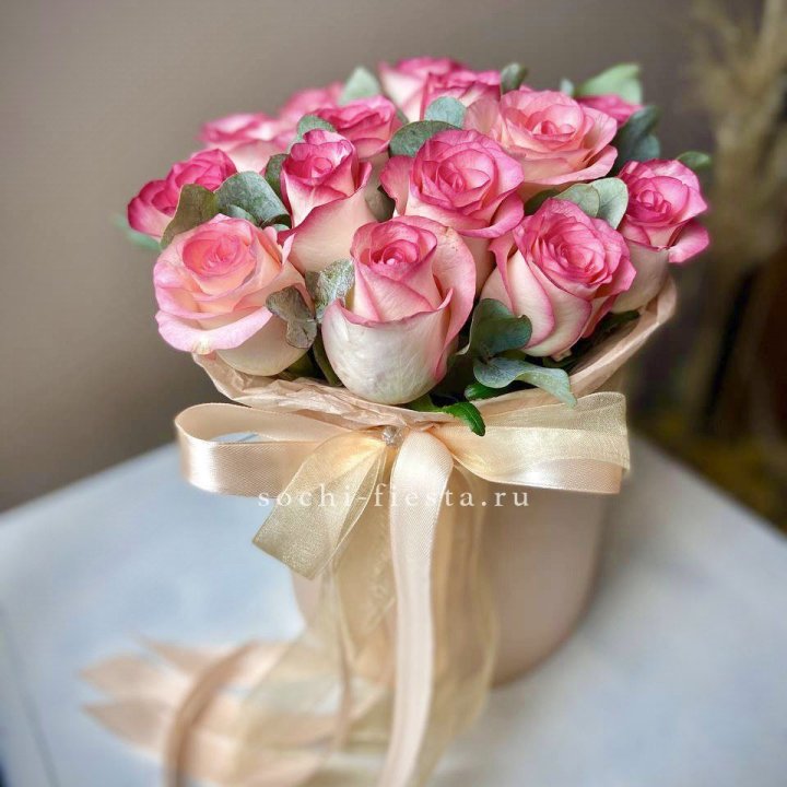 19 Роз Джумилия в коробке в Новокузнецке